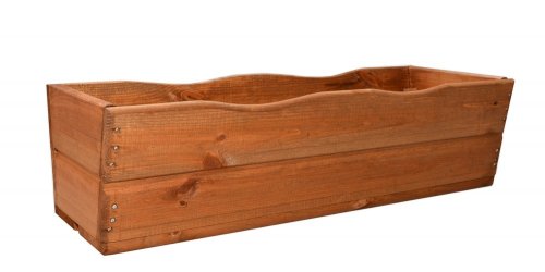Drevený truhlík 64 cm - BAREVNÁ VARIANTA: Prírodné drevo