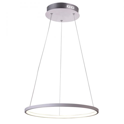 Závěsná lampa LUNE 25W - BAREVNÁ VARIANTA: Stříbrná