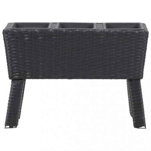 Zahradní truhlík 72x25x50 cm polyratan Dekorhome
