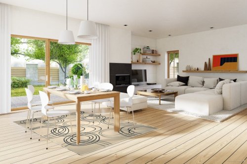 Kusový koberec Circles cream 80x150 cm