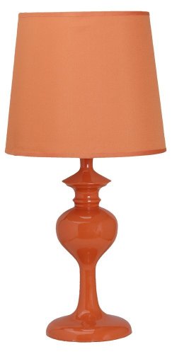 Stolová lampa BERKANE - BAREVNÁ VARIANTA: Oranžová
