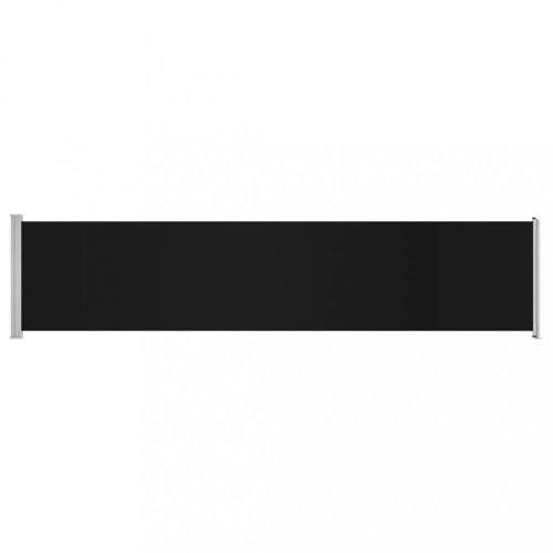 Zatahovací boční markýza 140x600 cm Dekorhome - BAREVNÁ VARIANTA: Černá