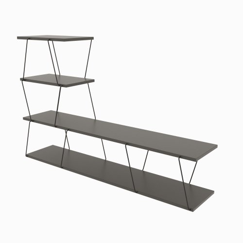 TV stolek Ilgaz - Anthracite