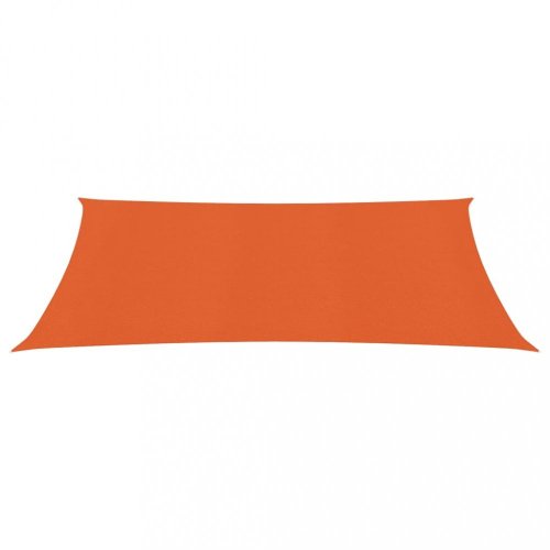 Stínící plachta obdélníková HDPE 2,5 x 4 m Dekorhome - BAREVNÁ VARIANTA: Oranžová