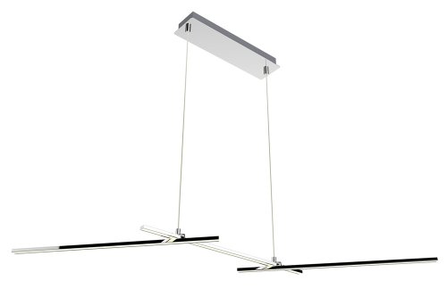 Závesné chrómové svietidlo APETI THASOS LED 23W 103cm