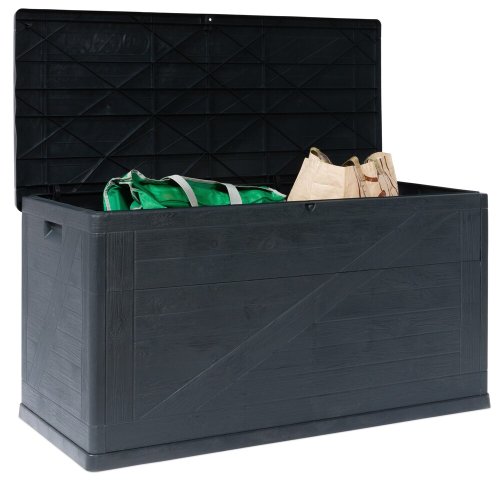 Zahradní úložný box WOOD 420 l