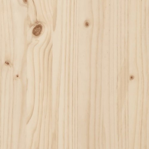 Zahradní podnožka 62 x 63,5 x 32 cm masivní borové dřevo