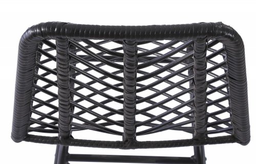 Zahradní barová židle H-97 - BAREVNÁ VARIANTA: Černá
