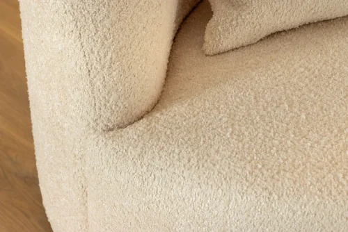 Pohovka REPOSA bouclé Dekorhome - BAREVNÁ VARIANTA: Šedá