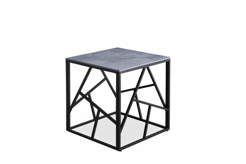 Konferenčný stolík UNIVERSE 55 cm - BAREVNÁ VARIANTA: Čierna / sivá