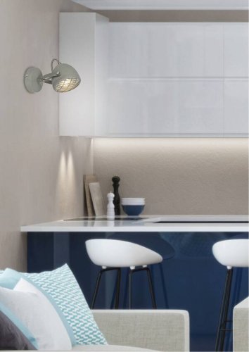 Nástenná lampa 1X50W GU10 betónovo sivá PENT