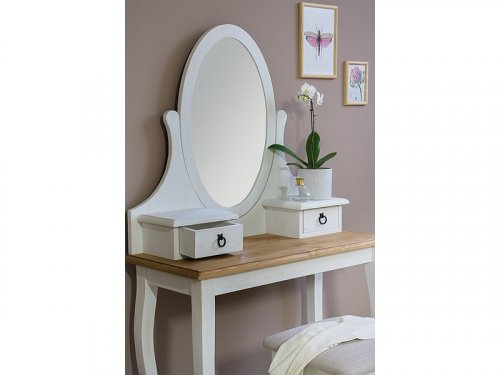 Toaletný stolík s taburetom POPRAD