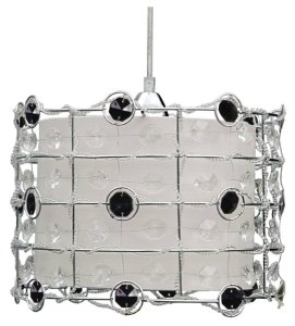 Závesná stropná lampa 1X40W E27 čierna SENECA