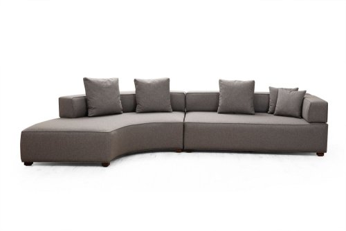 Rohová sedacia súprava / Rohová pohovka Gondol-1 (CHL-3R) - Grey