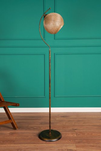 Stojací lampa Povimento - Gold - POSLEDNÍ KUS