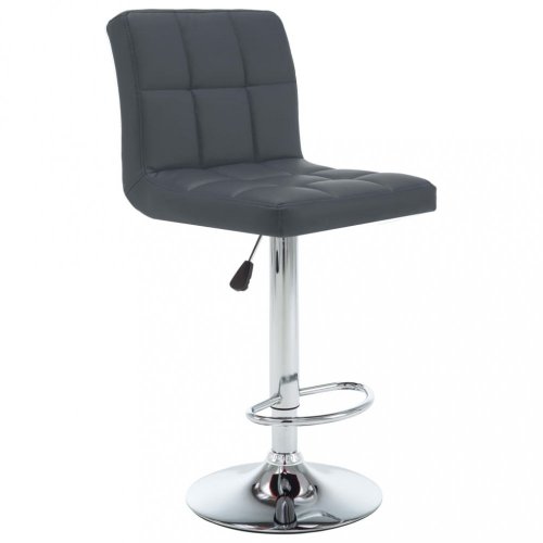 Barové židle 2 ks umělá kůže / kov Dekorhome - BAREVNÁ VARIANTA: Fialová