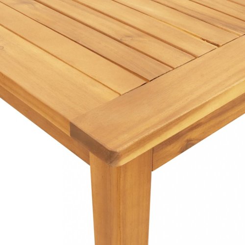Zahradní jídelní stůl 180 x 90 x 75 cm masivní akáciové dřevo