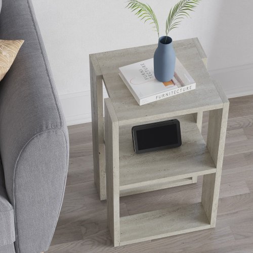 Nočný stolík Lonie - Travertine