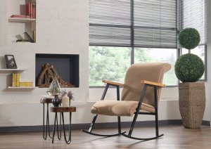 Hojdacie kreslo Yoka - Light Brown