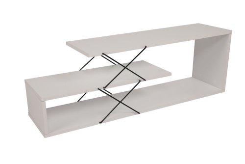 TV stolek Zigzag - White