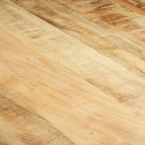 Jídelní stůl masivní dřevo / ocel Dekorhome - ROZMĚR: 180x90x76 cm