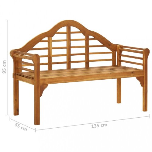 Zahradní lavice s poduškou 135 cm Dekorhome