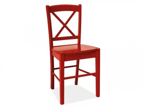 Jedálenská stolička CD-56 - BAREVNÁ VARIANTA: Červená