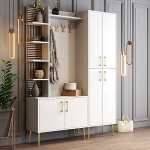 Predsieňová stena Viyana Da - White, Gold