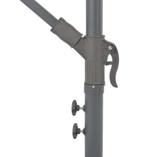 Konzolový slunečník s LED světly Ø 300 cm