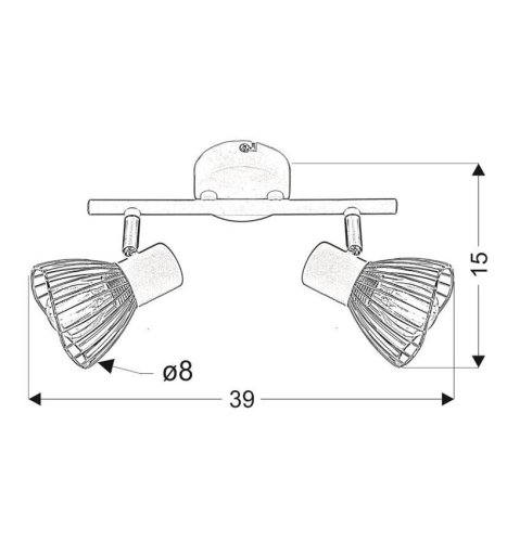 Stropní svítidlo FLY