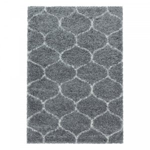 Kusový koberec Salsa Shaggy 3201 grey 60x110 cm