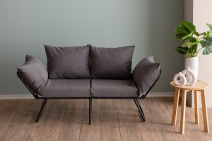 Dvojmiestna rozkladacia pohovka Viper 2-Seater - Grey