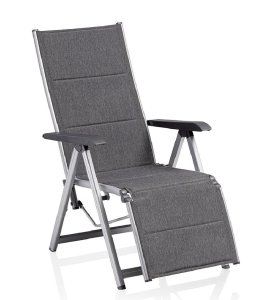 Polohovacie záhradné kreslo BASIC PLUS PADDED