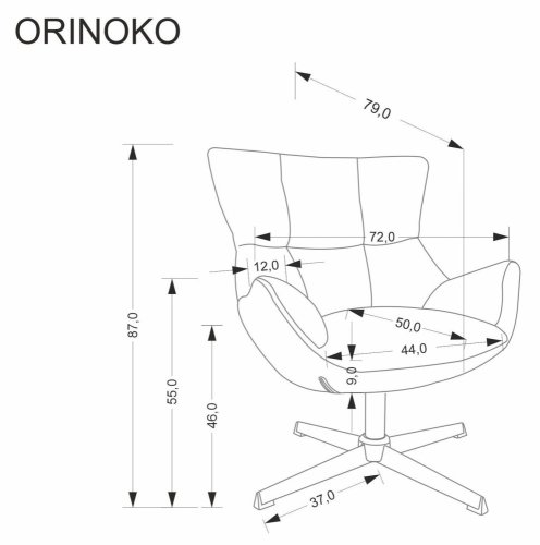 Kreslo ORINOKO