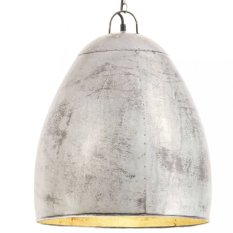 Závěsná lampa stříbrný kov Dekorhome