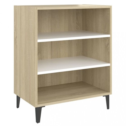 Nízký regál DTD / kov Dekorhome