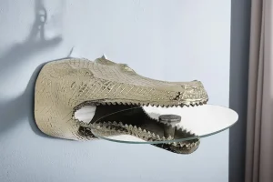 Odkladací nástenný stolík CROCO Dekorhome