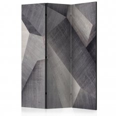 Paraván - Abstract concrete blocks [Room Dividers]