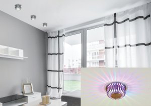 RGB LED stropné svietidlo