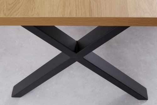 Jedálenský stôl LADON X Dekorhome - ROZMER: 160x90x77 cm