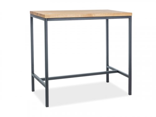 Barový stůl METRO - MATERIÁL DESKY: Masivní dřevo