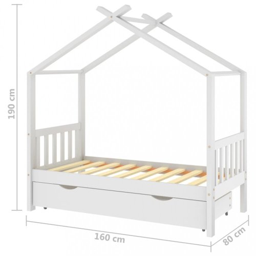 Dětská postel 80x160 borovice Dekorhome