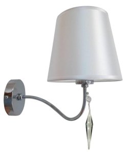 Nástenná lampa ANSA 1x E27 CHRÓM