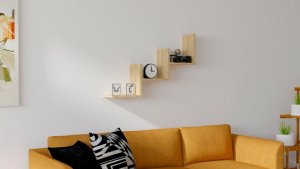 Nástenná polica Mist - Atlantic