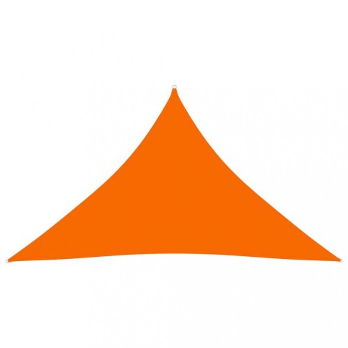 Stínící plachta trojúhelníková 3,5 x 3,5 x 4,9 m oxfordská látka Dekorhome - BAREVNÁ VARIANTA: Červená