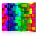 Paraván - Colourful Cubes [Room Dividers]
