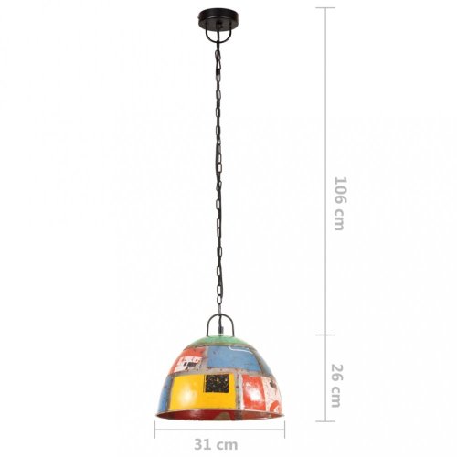 Závěsná lampa vintage kov Dekorhome