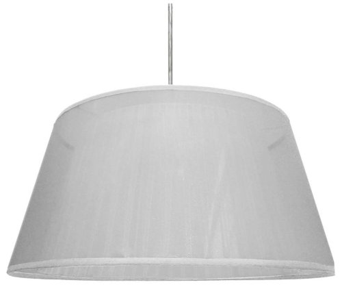 Závesná stropná lampa 1X60W E27 biela CHARLIE