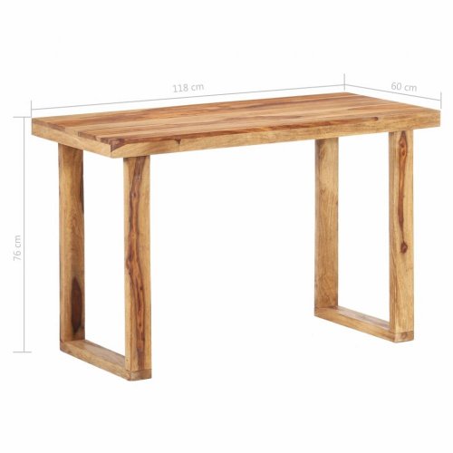 Jedálenský stôl masívne drevo Dekorhome - ROZMER: 118x60x76 cm