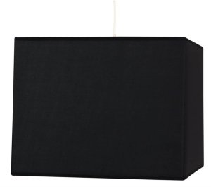 Stropné závesné svietidlo 1X60W E27 čierne BASIC
